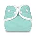 Thirsties Snap Diaper Cover, Aqua, Large