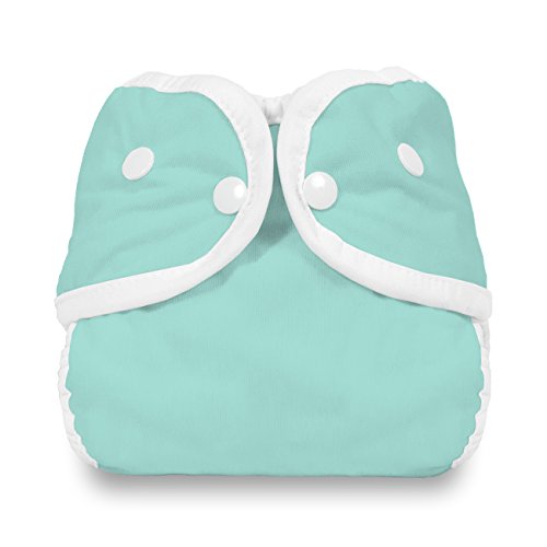 Thirsties Snap Diaper Cover, Aqua, Large