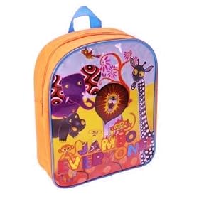 Tinga Tinga Tales - New Design! "JAMBO EVERYONE!" Backpack School Bag / Rucksack