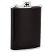 Maxam 8OZ SS FLASK W/BLACK WRAP