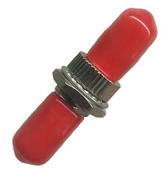 Fiber Optic Adapter ST/ST Multimode Simplex 62.5/125 (10 Pack)