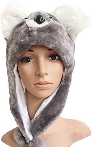 Light Year Novelty Animal Koala Bear Child Adult Costumes Party Winter Cap Hats
