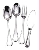 Couzon Le Perle Stainless Steel Flatware 4 Piece Serving Set