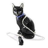 Coffret &agrave; Bijoux "Chat Noir" + bijou