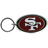 San Francisco 49ERs - Logo Acrylic Keychain NFL Pro Football Merchandise