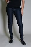 41ITyunCLaL. SL160  Tripp NYC Juniors / Womens Skinny Denim Legging in Dark Wash Indigo