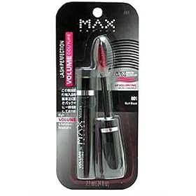 Max Factor Lash Perfection, Volume Couture Straight Brush Black 801,  0.24 - Ounce Packages (Pack of 3)