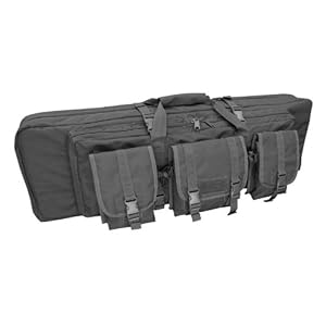 Condor Double Rifle Case (Black, 42 x 13 x 4.5-Inch)