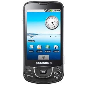 Samsung I7500 Android Unlocked Phone with 5 MP Camera, Wi-Fi, and 8 GB Memory--International Version No Warranty (Black)