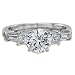 1.20 CT D VS1 DIAMOND RING 18K WHITE GOLD - CERTIFIED!