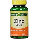 Spring Valley - Zinc 50 mg, 200 Ct