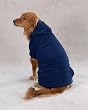 Dog Sweatshirt - Casual Canine Navy Basic Dog Hoodie - Medium
