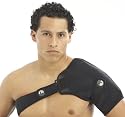 Heat and Ice Therapy Shoulder Wrap for ADULTS by Active Wrap (chest > 38")