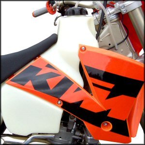 Clarke Gas Tanks KTM 4 Strokes 400/450/525 (2004-2005) 3.2 gal. - Natural #11448