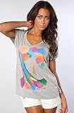 ONeill The Encintas V-Neck Tee,T-shirts for Women
