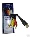 Electronics : 1.5m 3 RCA phono to USB video cable to USB A Male UK