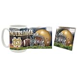 Notre Dame Fighting Irish Stadium Mug and Coaster Set