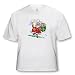 VAL Cartoon about Gift Card Giving for Christmas - Adult T-Shirt Small