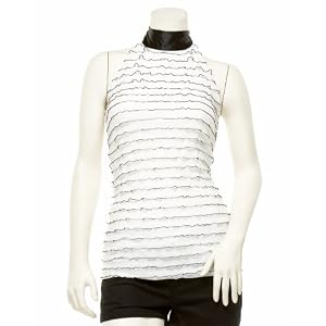 Buy 2b Flutter Tiered Halter Top by bebe