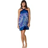 HURLEY DRAGONFLY DRESS BLUE M