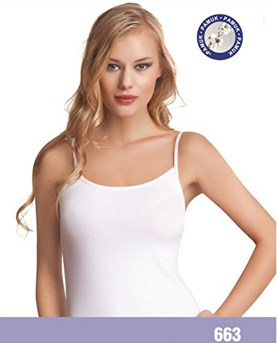 NBB Women's Sexy Basic Cotton Tank Top Camisole Lingerie with Stretch