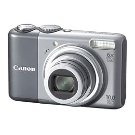 PowerShot A2000ISsilber, 10.0 MP, 6x opt. Zoom (entspr. KB 35-216 mm),