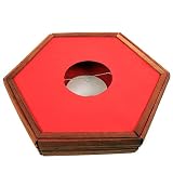 Heaxagon Handmade Paper Lantern with wooden Ribs, fashioned out of Handmade Paper