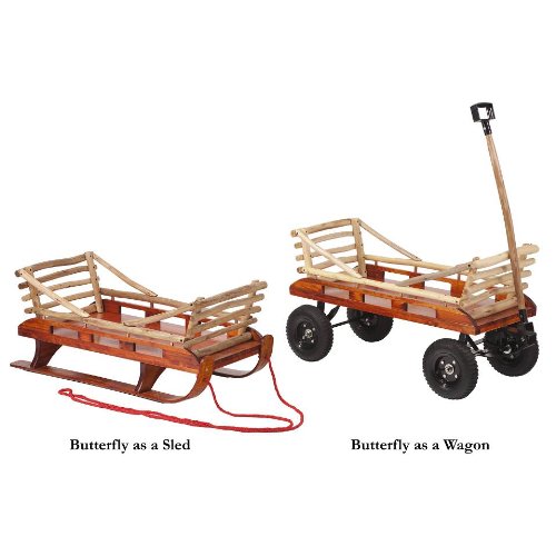 Mountain Boy Sledworks Butterfly Convertible Wagon/ Sled