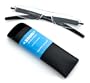 Fisherman Eyewear Slim Vision DDE10SV Magnifier + 1.50 Power Reading Glasses (Black Temple Frame)