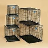 Adjustable Pet Cages (Black) (33H x 48W x 30D)