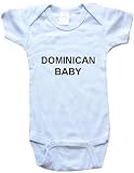DOMINICAN BABY - Country Series - White, Blue or Pink Onesie / Baby T-shirt