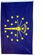 Large New 2x3 Indiana State Flag US USA American Flags