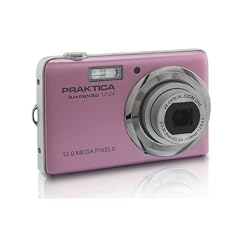 Praktica Luxmedia 12-Z4 Digitalkamera (12 Megapixel, 4-fach opt. Zoom, 6,9 cm (2,7 Zoll) Display) pink