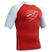 MAUI SURFING Lycra Shirt kurzarm Rash Guard rot