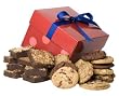 Geoff & Drew's July 4th Celebration Box of 12 Assorted Cookies & 8 Chocolate Brownies