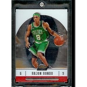 2006 07 Topps Finest #72 Rajon Rondo Boston Celtics Rookie Basketball Card Basketball Card... by 