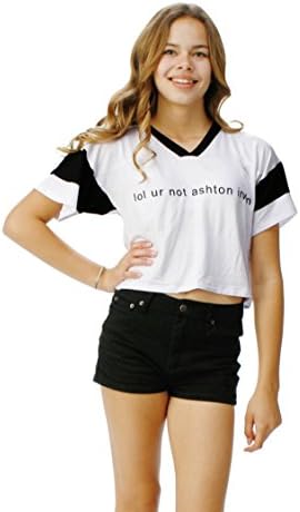 Ashton Irwin Short Sleeve Crop Top M