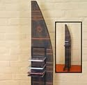 CD Tower Handcrafted Wood & Recycled Metal Africa - Bamboula #FURG60