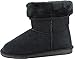 Womens Fur Mid Calf Boots Low Fashion Shoes Faux Winter Warm Suede Sheepskin