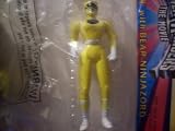 Mighty Morphin Power Rangers the Movie Yellow Ranger with Bear Ninja Zord(mcdonalds Happy Meal Toy)
