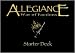 Allegiance War of Factions Starter Deck