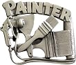 Men's PAINTER Punk Rock Metal Belt Buckle