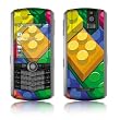 Bricks Design VERTICAL CAMERA Original Pearl 8110/ Pearl 8100 Cell Phone Protective Skin Decal Sticker