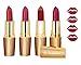 RythmX Creamy Matte Lipstick Combo (Fire Orange, Pink, Red, Pink) Set of 4 (4 Grams /Pc) RS.425.00