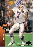 1994 Upper Deck John Elway Football Card #218 - Shipped In Protective Display Case!