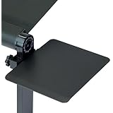 SOJITEK&nbsp;Black Mousepad Attachable to Folding Laptop Notebook Tray Book Stand - DOES NOT INCLUDE LAPTOP STAND