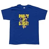 Bill and Teds Excellent Adventure Party On Dude T-Shirt XX Large