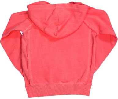 Play Six - Little Girls' Long Sleeve Hooded Sweatshirt, Neon Orange 31726-5
