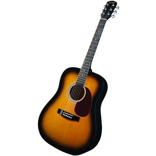 STARCASTER 910104124 STARCASTER ACOUSTIC GUITAR PACK (2-TONE SUNBURST)