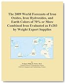 The 2009 World Forecasts of Iron Oxides, Iron Hydroxides, and Earth Colors of 70% or More Combined Iron Evaluated as Fe203 by Weight Export Supplies